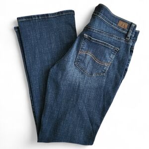 Lee Women's Mid Rise Flex Motion Bootcut Jeans Sz 12
